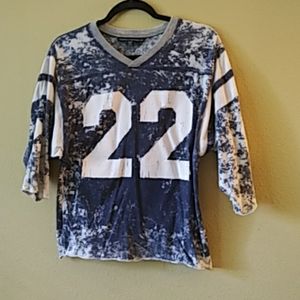 Womens Vanilla Star Football Jersey Lounge Top
